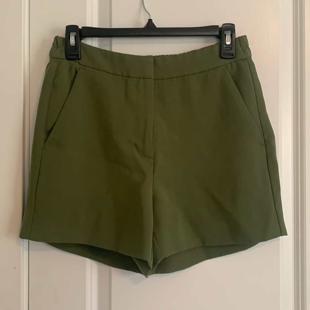 J. Crew Olive Green Shorts
